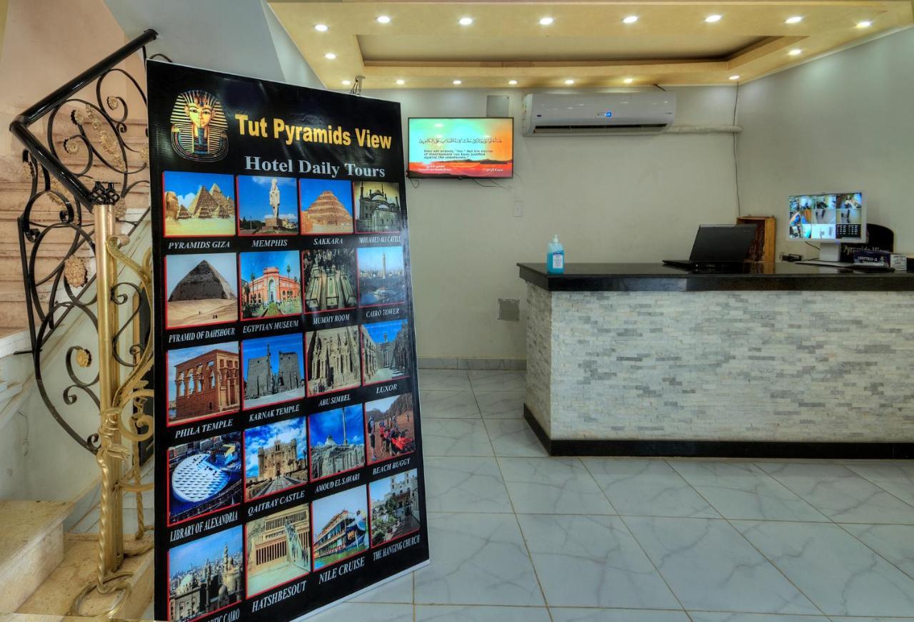 Tut Pyramids View Hotell Kafret el-Gabal Exteriör bild